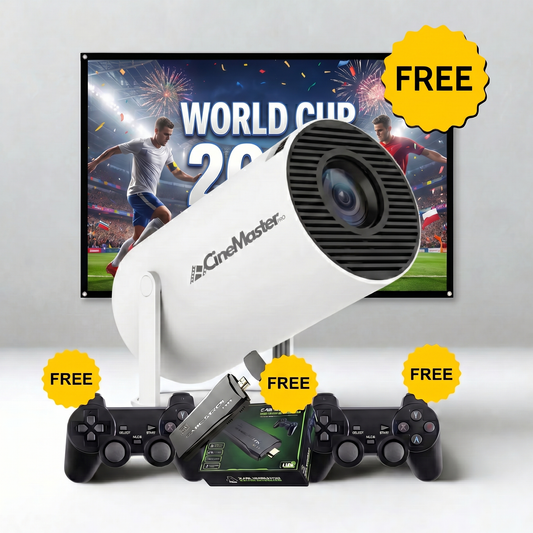 CineMaster Pro® - 4K Smart Projector