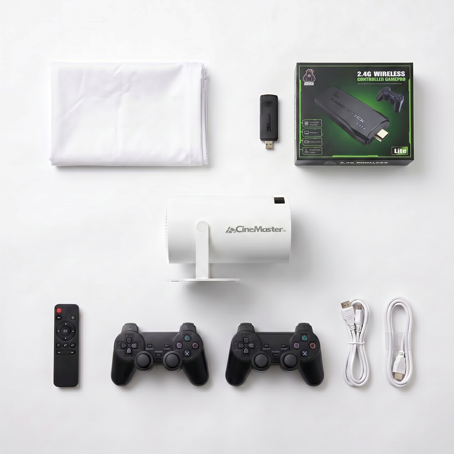 CineMaster Pro® - 4K Smart Projector