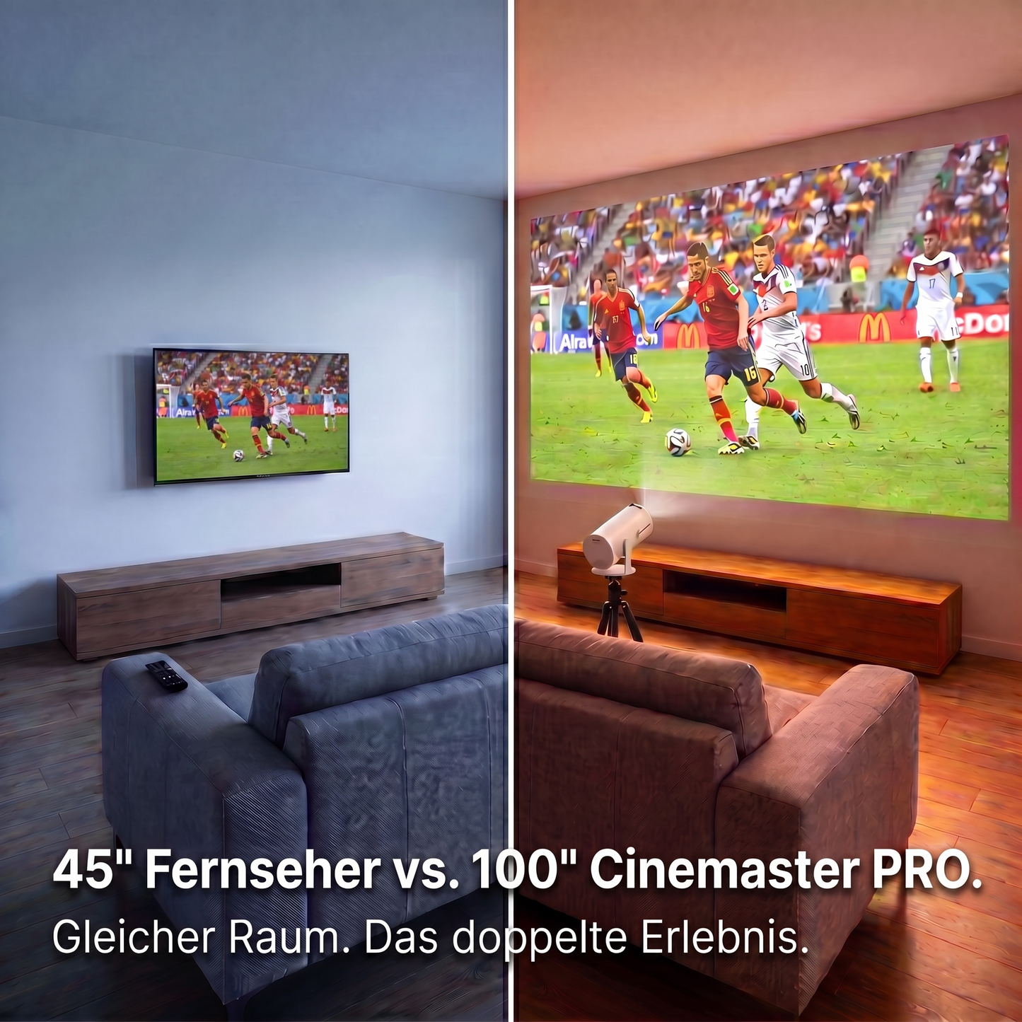 CineMaster Pro® - 4K Smart Projektor